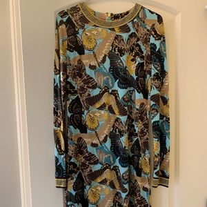 Tory Burch butterfly print dress